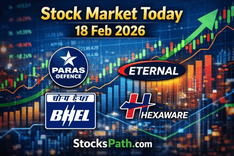 Stock Market Today 18 Feb 2026