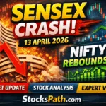 Sensex Today 13 April 2026 Crash